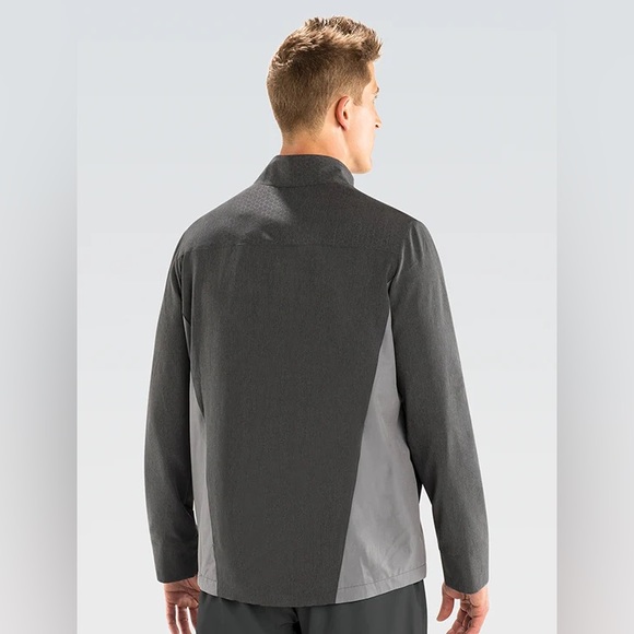 Dolfin Mens Gray Warm-Up Jacket Size XL new with tags - Picture 1 of 6